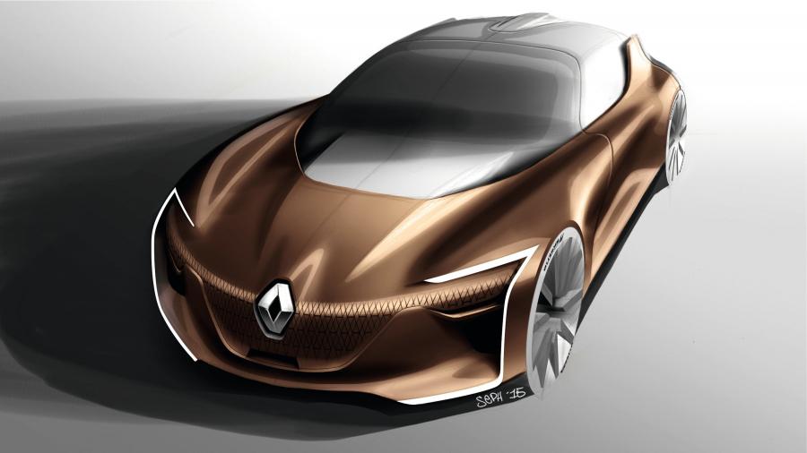 Эскиз Renault Symbioz 2017 года  (фото 116 из 270)